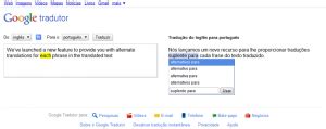 goals traducao|Google Translate.